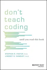 Cover of Don't Teach Coding