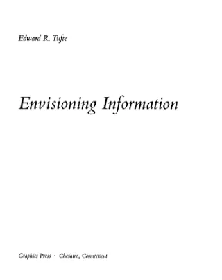 Cover of Envisioning Information